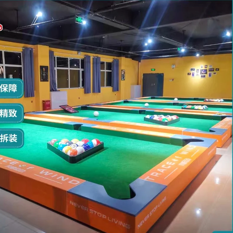 Plywood Snookball Table Billiard Soccer Ball Outdoor Activity