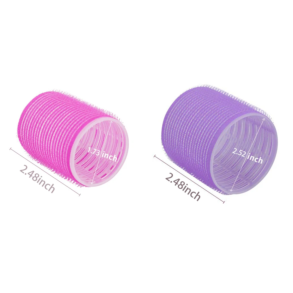 Popular hot product sleep hair roller short hair hair roller types plastic