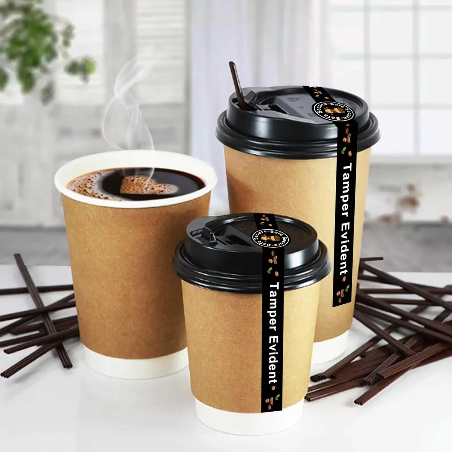 Cheap Secure Tamper Evident Seals Sticker  Drink-Safety Secure Tamper Evident Food Seals  for  Drink Lids sticker