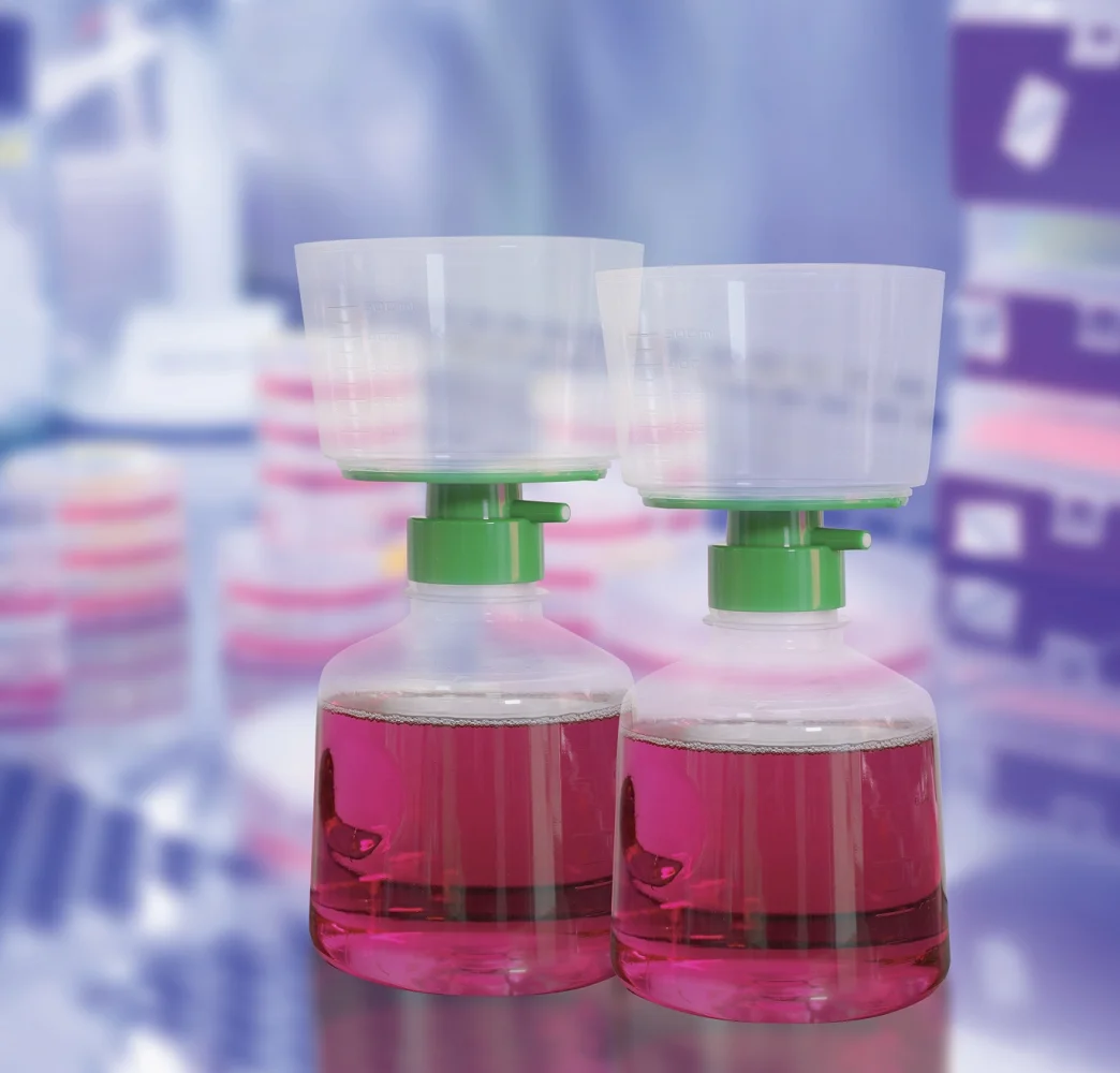 Lab filtration bottle system price Sterile Vacuum Filter Bottle Sterile Vacuum Bottle-Top Filters