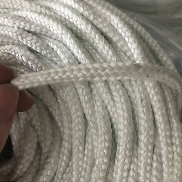 Теплоизоляционная плетеная квадратная веревка из стекловолокна