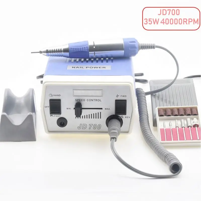 Cheap Price JD700 Pro Electric Nail Drill Machine Equipment Manicure Pedicure Files Nail Art Drill Pen Machine Set Tools