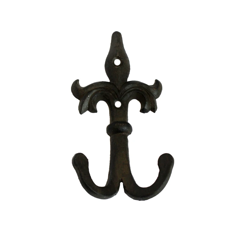 Novel design metal art antique  cast iron spearhead  hook