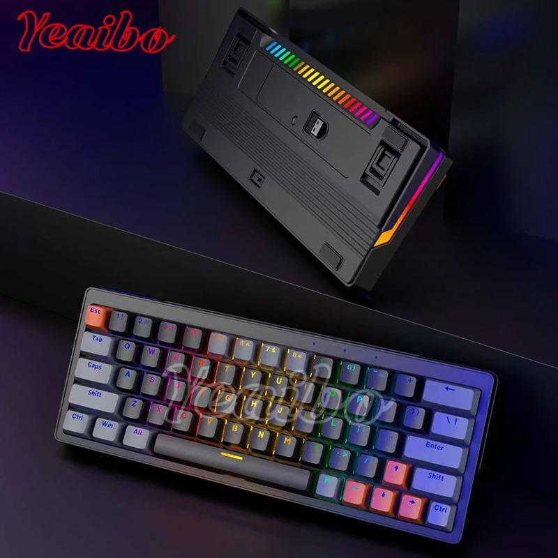 transparent retro macro pc switches switches rgb switch tablet rainbow backlit for win ios gaming gamers mechanical keyboard