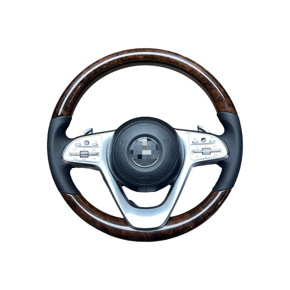 DLS Custom Leather Steering Wheel for Mercedes Benz GL X166 GLB X247 W204 W205 W206 W207 W211 E63 AMG
