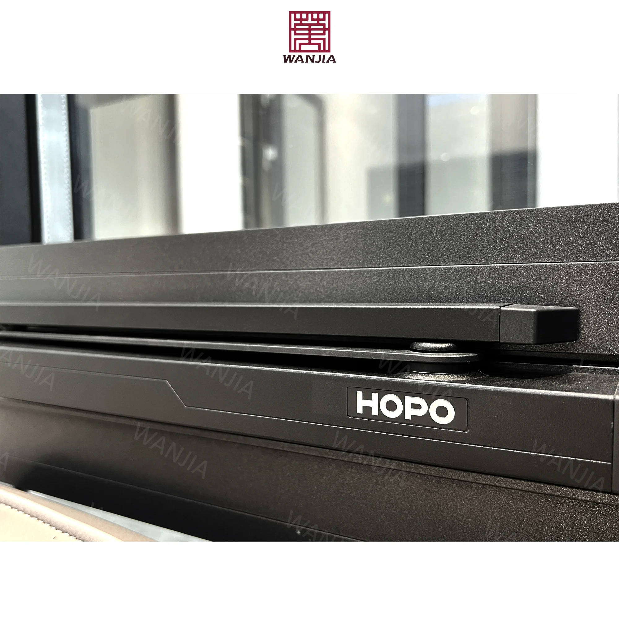 New arrival energy efficient design hurricane Impact casement windows smart home smart electric interior aluminum window glass