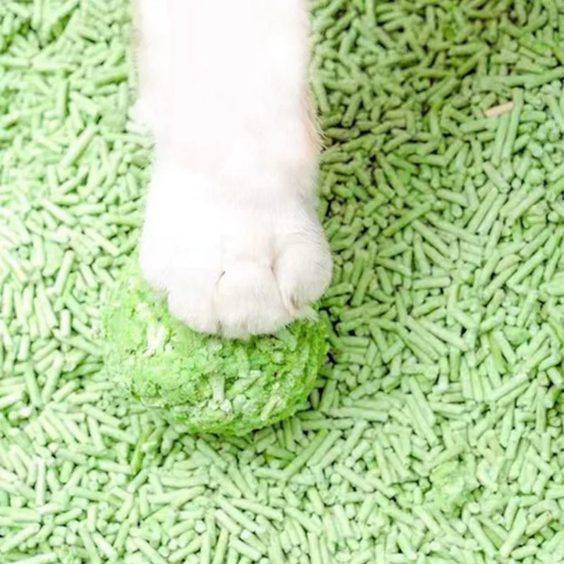 High Quality Cat Litter Organic Ecological Deodorant Natural Plant Caking Perfume No Dust Tofu Cat Litter