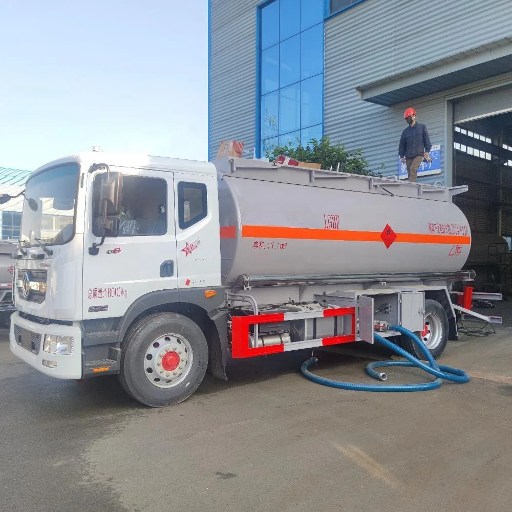 4x2 DFM dongfeng 10-18CBM 304 316 Q235B углеродистая сталь алюминиевый бензиновый дизельный керосин парафиновый мазут автоцистерна