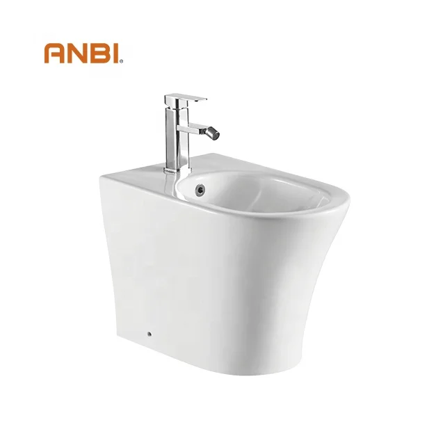 ANBI High Repurchase Rate Compact Bidet, Europe Popular Style  Bathroom Bidet, White Ceramic Toilet Bidet