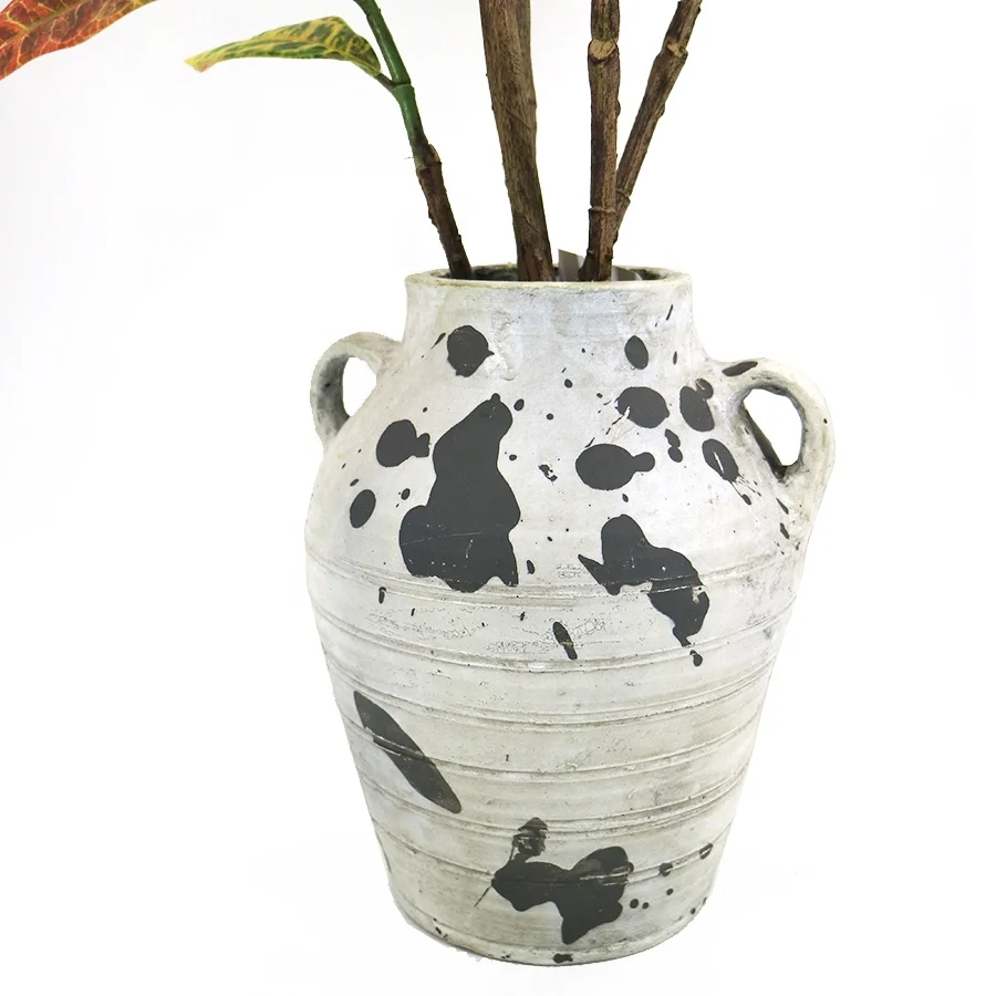 Good quality 122cm high faux croton tree with pot for indoor decoration