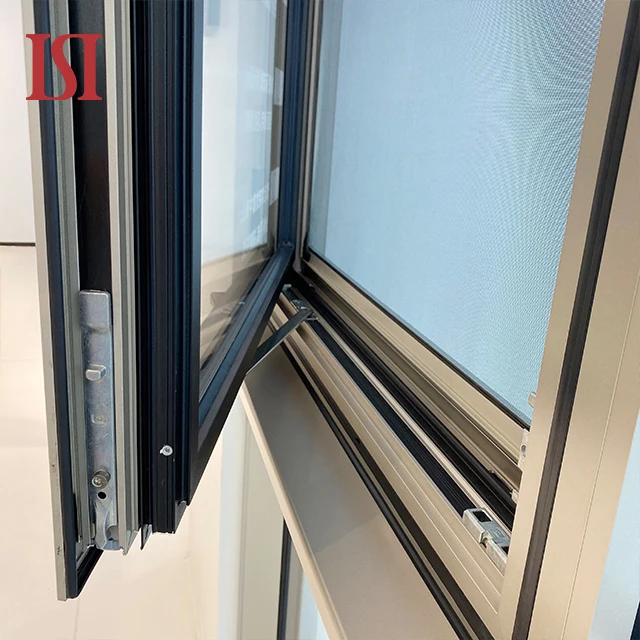 Best Seller Italian Sound Insulation Casement Tilt-turn Thermal Break Window  Waterproof With Cheap Price for Bedroom