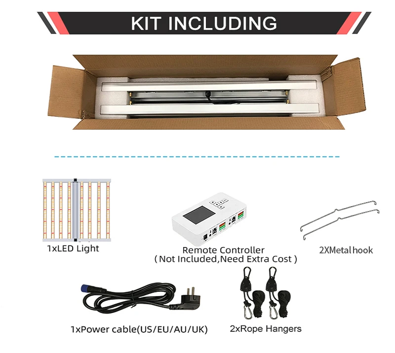 NEW 2024 Smartled Driverless Led Chip Full Spectrum led Grow Light Bar