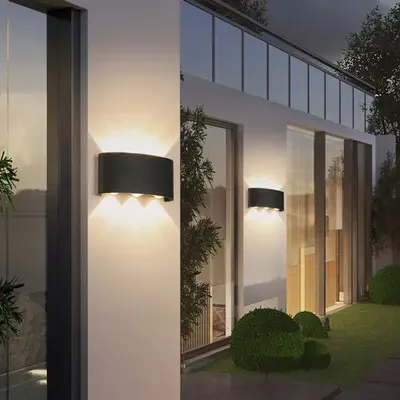 High Quality IP65 Wall Lamp Aluminium Lampshade Wall Lamps For Outdoor