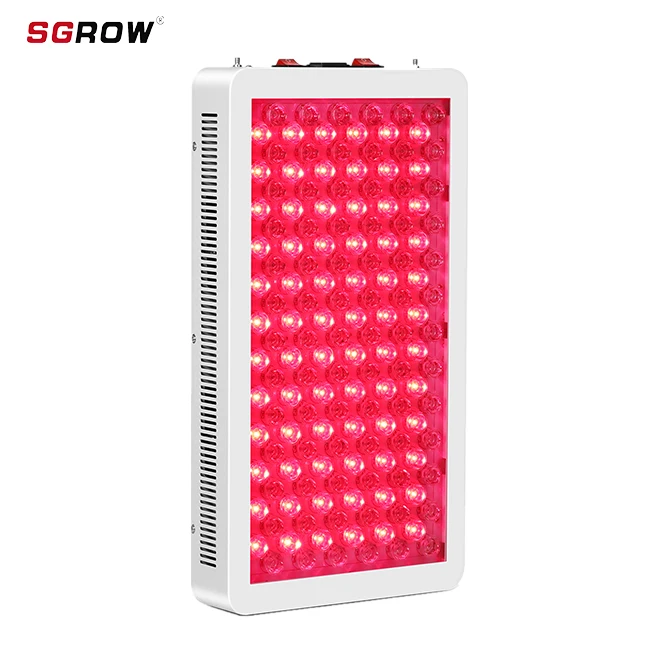  Бесплатная доставка со склада в США SGROW 300 Вт 600 500 750 900 1000 1500 PDT Светодиодная панель для терапии красным