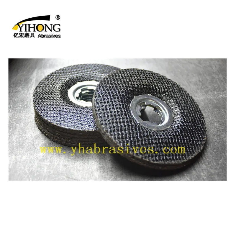 X-LOCK 115mm 125mm ALOX flap disc with fiberglass backing pad