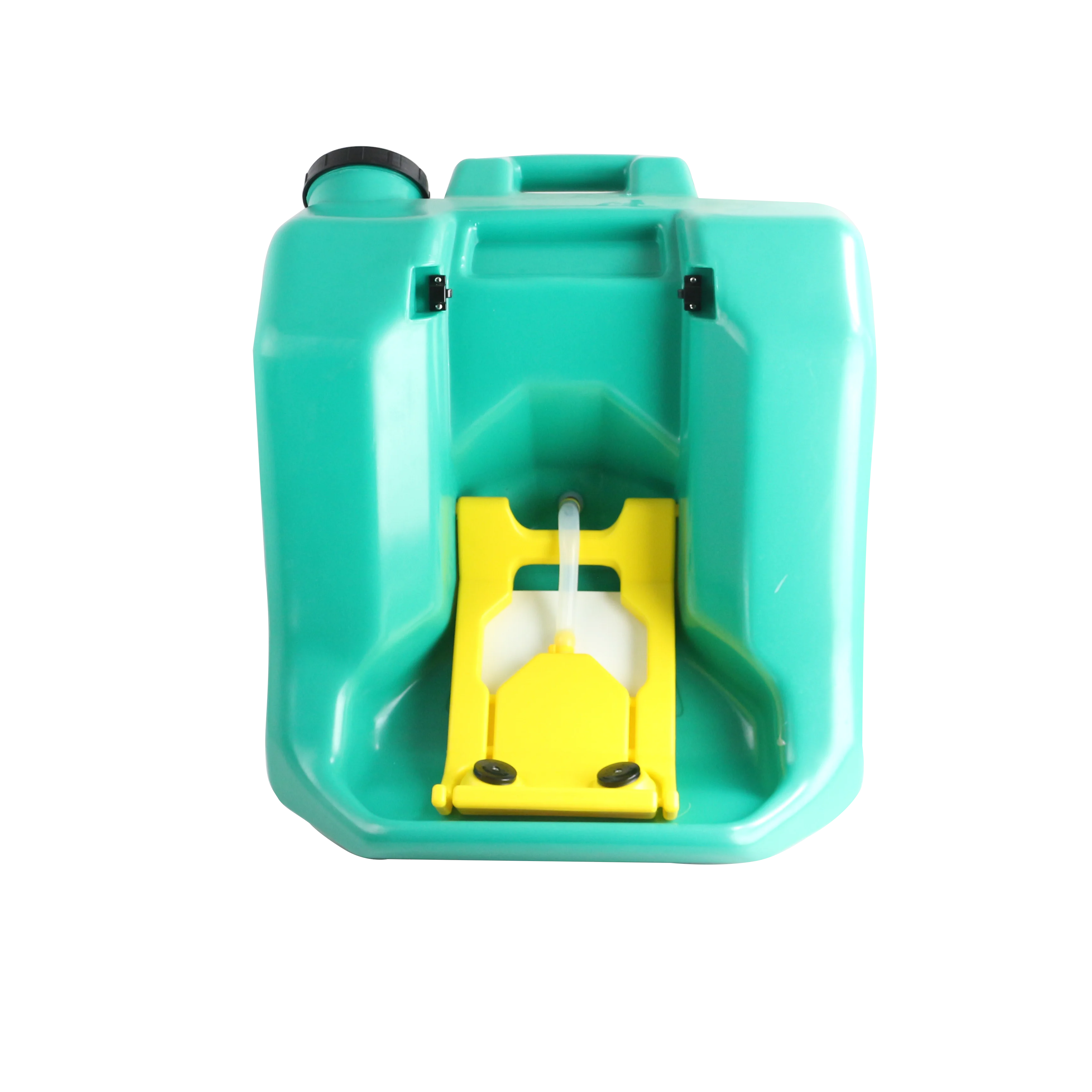 Easy move 60L 70L eye wash station emergency safety Portable eyewash solution 16 gallon emergency safety eye wash with cart