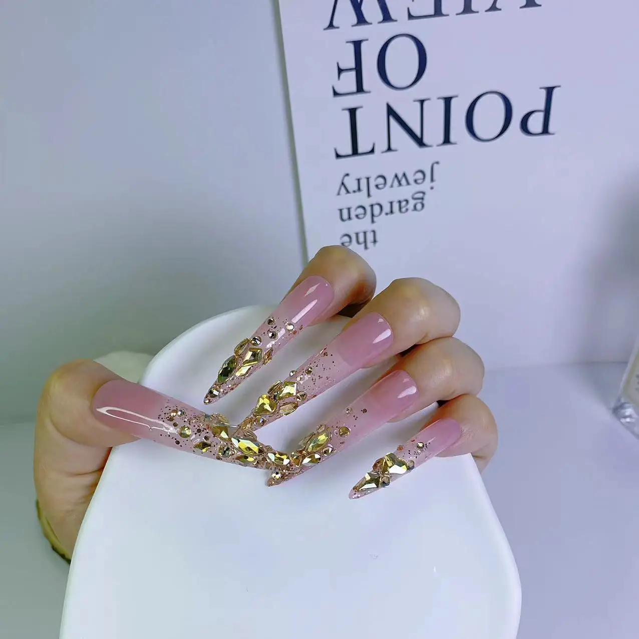 Press On Nails Full Cover Wear Armor Nail New Design Nail Art For Women