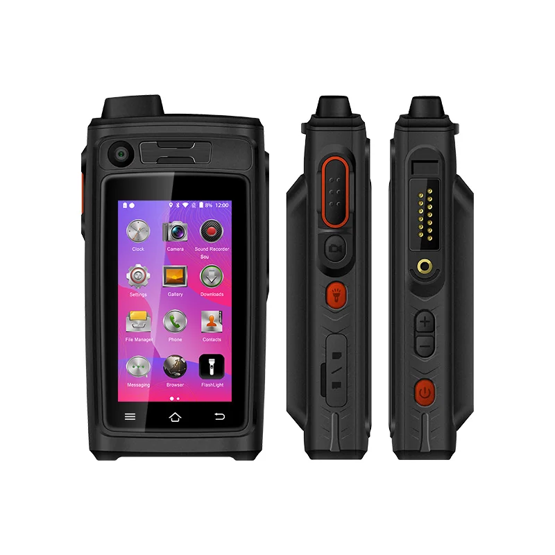  UNIWA A19S IP68 водонепроницаемый большой диапазон POC Zello PTT рация 4G LTE Android