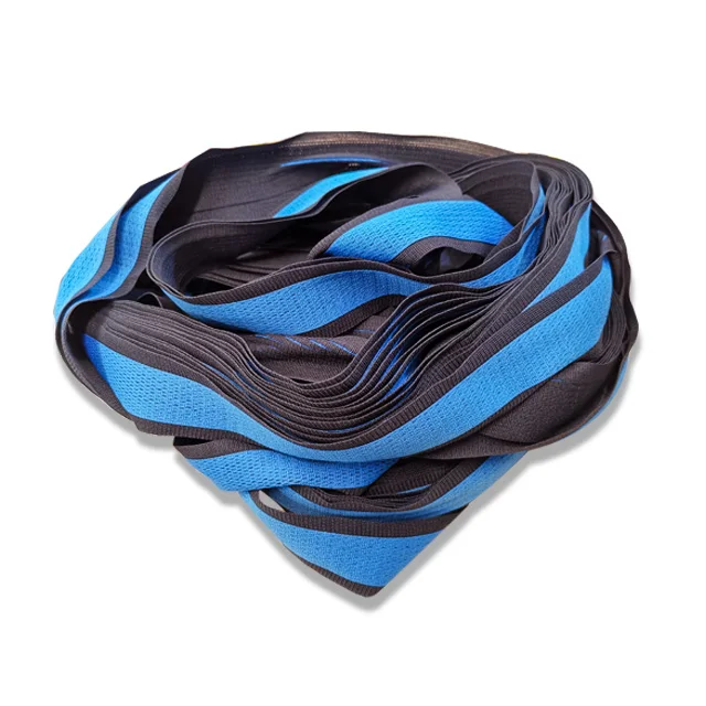 Wholesale custom logo patterned nylon woven strap jacquard luggage bag webbing braided jacquard webbing cotton jacquard web