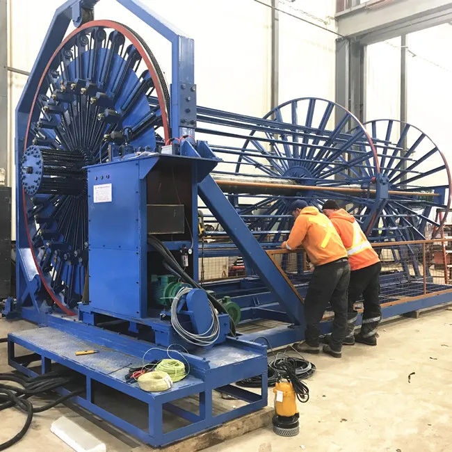 Precast PCCP RCP Micro Tunneling Pipe Cage Welding Machine