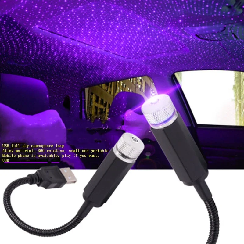  Автомобильный USB светодиодный проектор звездного неба лампа аксессуары интерьер декоративный потолочный светильник для крыши