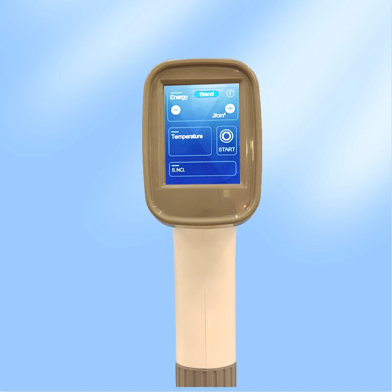 755/808/1064nm Upgrade Screen Hair Removal Handle Different Spot Sizes For Skin Rejuvenation Higher Cost Performance