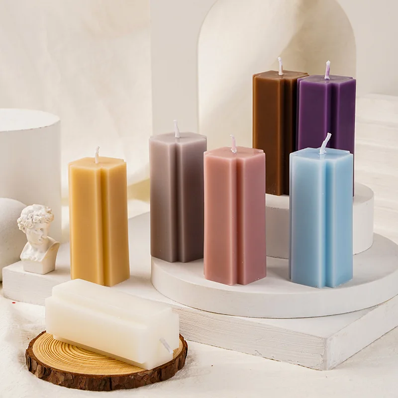 Long pillar candle Home Decor Table Ornament scented candle