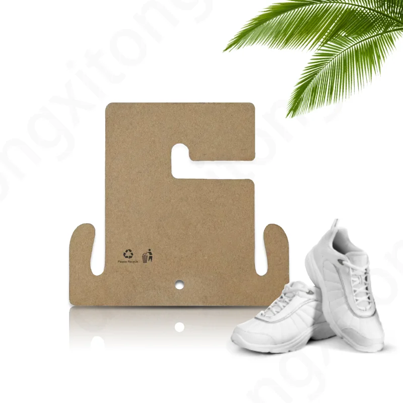 Recycled Paper Hanger for Clothing Shoes Socks Offset Printing Package Industries Composed Bamboo Pulp Plastic Paper Hanger