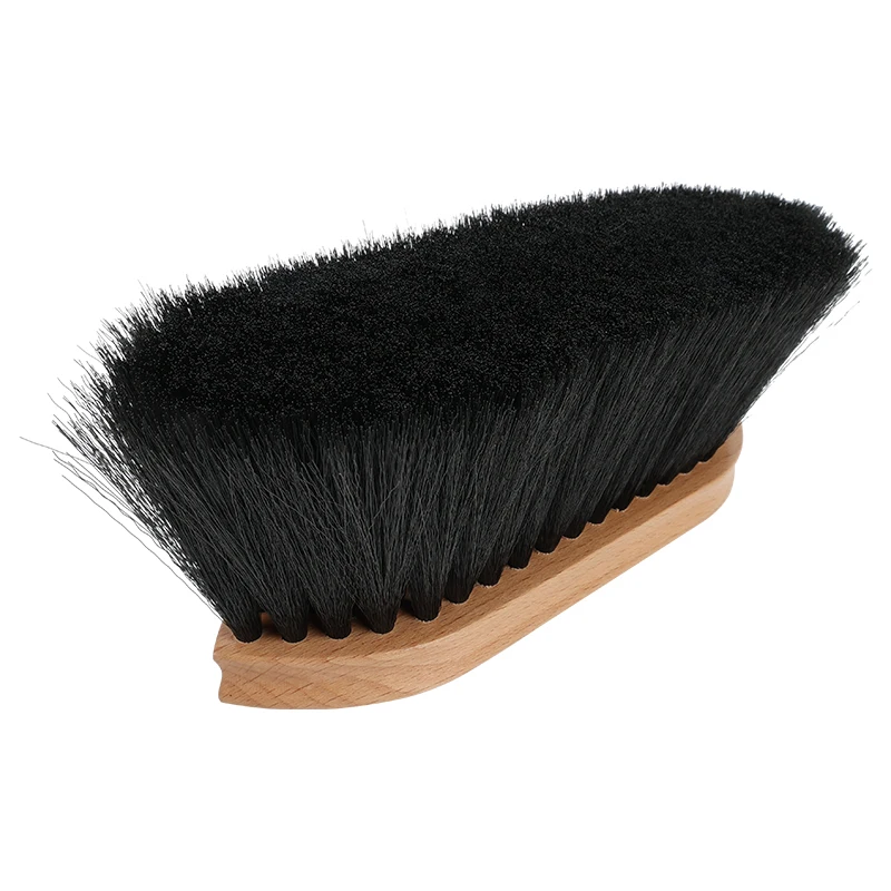 Premium Handmade Horse Body Bath Brush Long Bristle Horse Hair Cleaning Brush