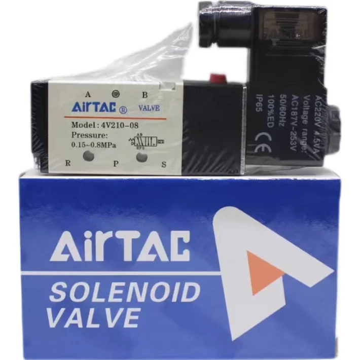 pneumatic valve 4v210-08 220v controller air valve reversing valve electronic