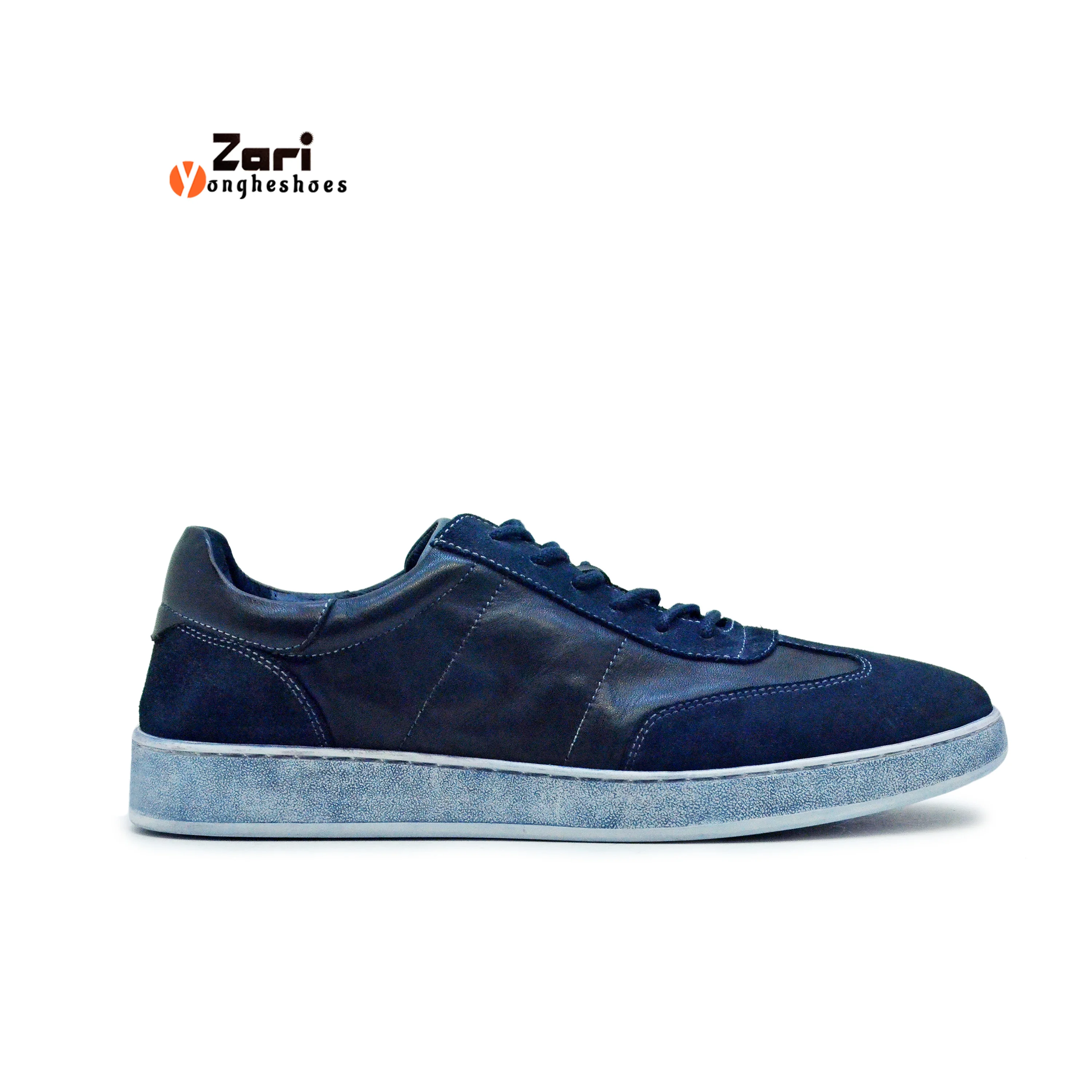 Zari  Vintage Shoe Soul Zapatos Informales Para Hombre Casual Leather Sneaker Shoes Men