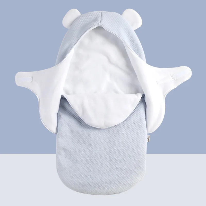 thicken Autumn Winter thicken newborn baby wrap blanket Infant stroller sleeping bags