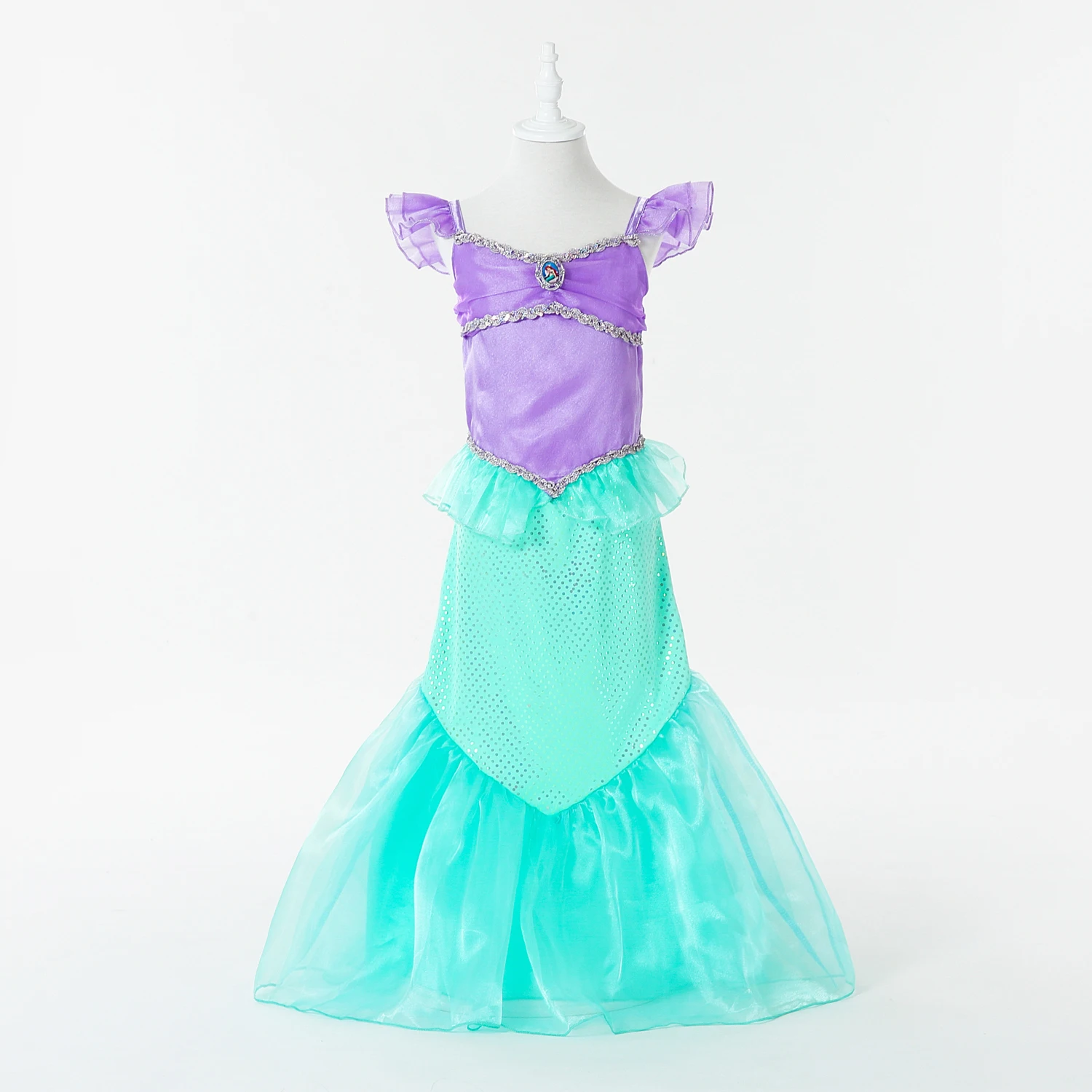 Foshan Children Party Dress Little Girls Mermaid Costume Dress up Kids Princess Cosplay Birthday Party Outfit D91