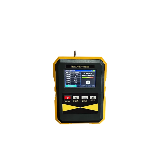 Jucheng Dust Monitoring Data Logger Portable AQM instrument TSP P10 displays PM2.5 dust monitoring with GPS