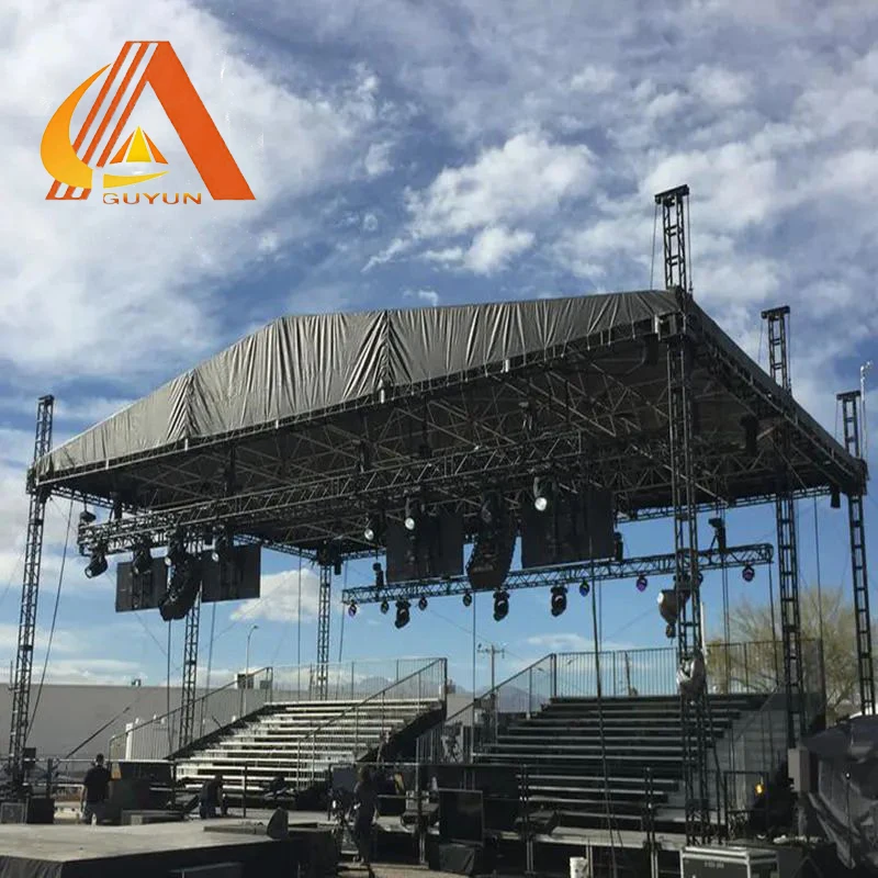 Outdoor Aluminum Event Mobile stage color concert podium assemble stage portable stage