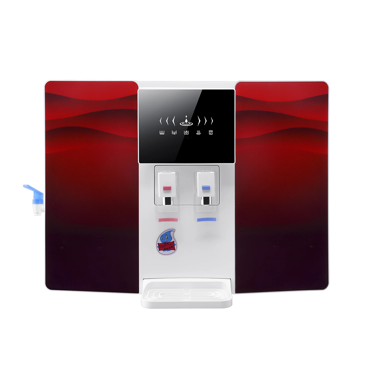 Hot and Cold 5 Stages R.O. Water Purifier with 75 Gallon Reverse Osmosis  best Water Purification System in China