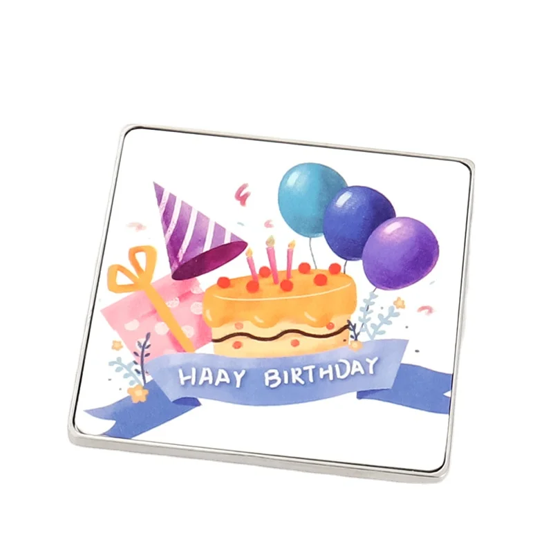 Low MOQ Wholesale Souvenir Sublimation Metal Blank Fridge Magnets