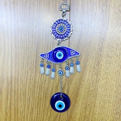 Other Wedding Decorations Glass Turkish Eye Pendant Wall Hanging Evil Eye Decor for Home