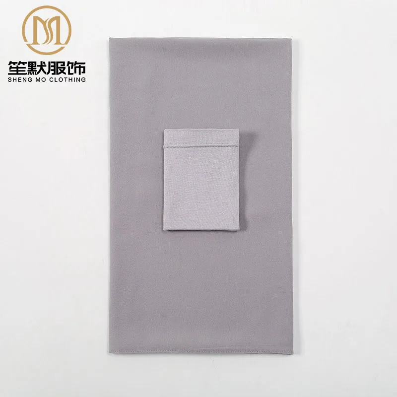 Two Piece Set Chiffon Hijab And Matching Undercap Chiffon Scarf With Matching Underscarf Scarves Shawls For Women