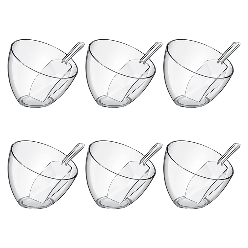 2024 best sale lightweight multipurpose kitchenware transparent plastic bowl for kitchen
