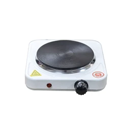 Hot selling safety electric cooking burner solid electric stove single hot rolled plate