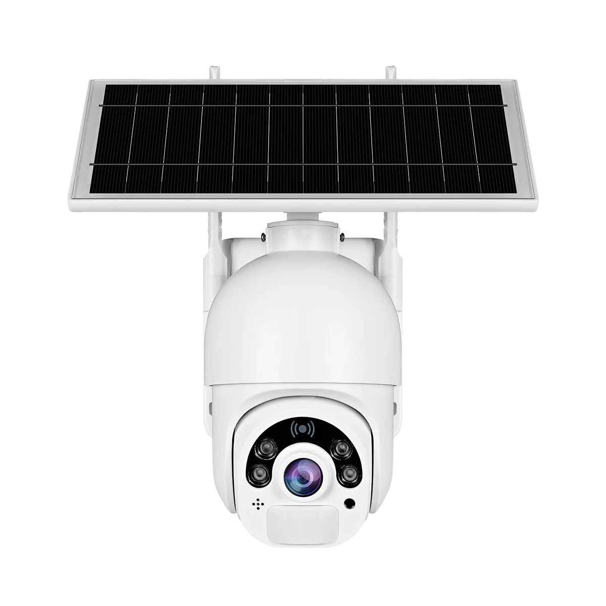 JideTech 4G 1080P Solar Panel Power Wireless Home Security WIFI Tuya PTZ IP Solar Camera Wifi Outdoor