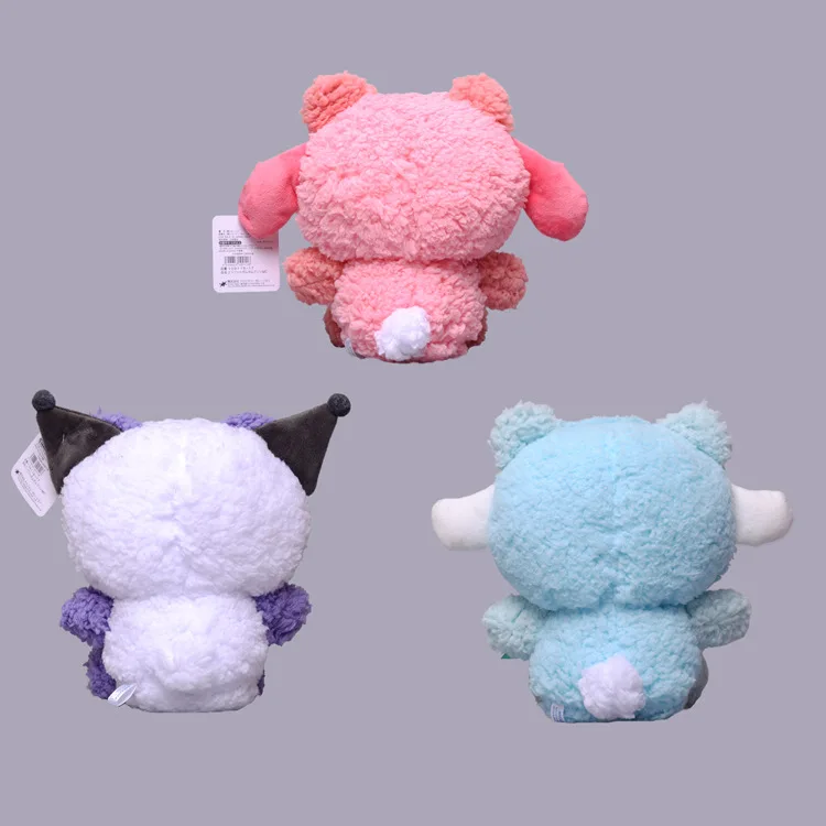 Мультяшные милые аниме Sanrioed Kuromi My Melody плюшевые игрушки Фигурки Cinnamoroll мягкие животные