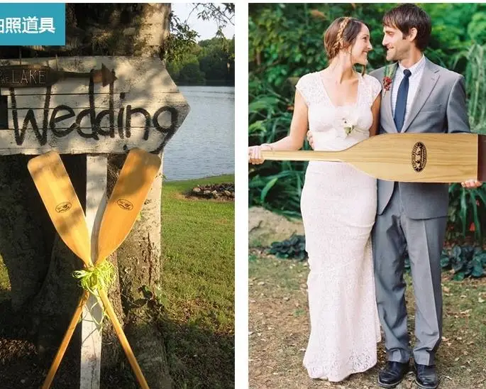 Raft paddle wood canoe paddle different size boat paddle