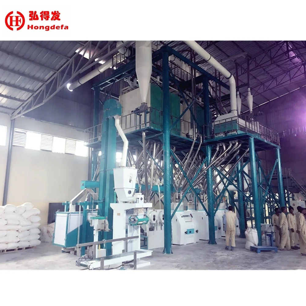 Automatic wheat flour machine plant flour milling machine