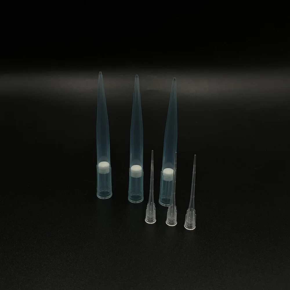 disposable all size sterile filters tip plastic  pipette tips with filter 10ul 20ul 50ul 100ul 200ul 300ul 500ul 1000ul 1250ul