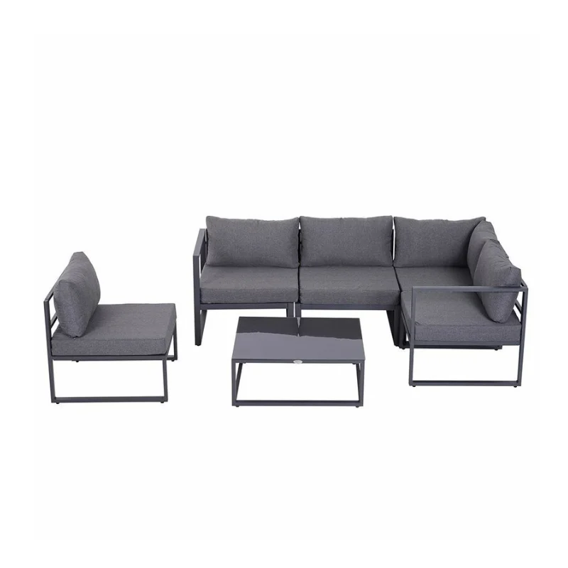 Outdoor sofa garden patio lounge aluminum furniture