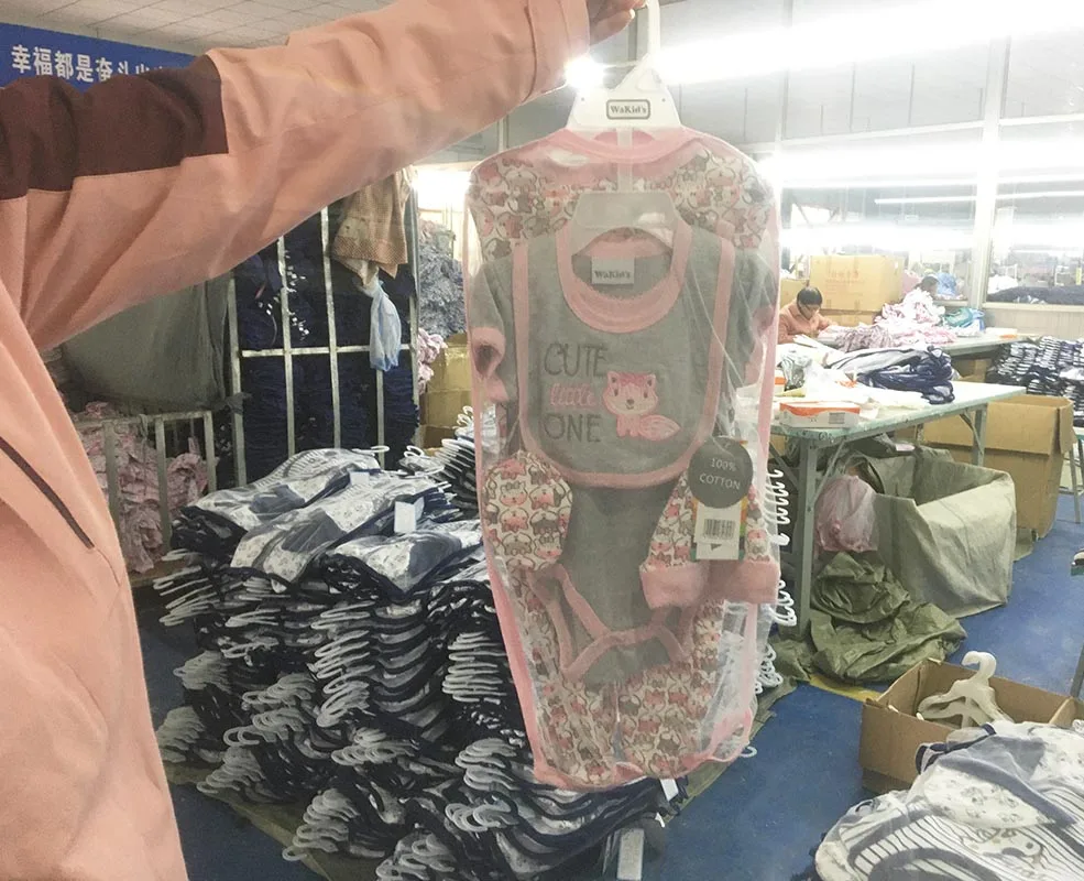 2023 baby boy and girl wholesale assorted branded new born designer baby fashion clothes 6 pcs gift set