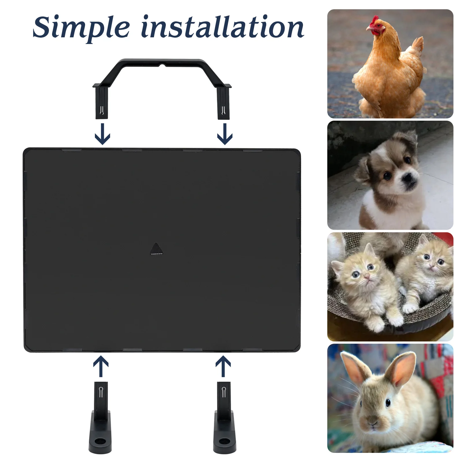 Poultry Farm Chicken House Heater Temperature Adjustable Electric Chicken Coop Heating Plate for Sale