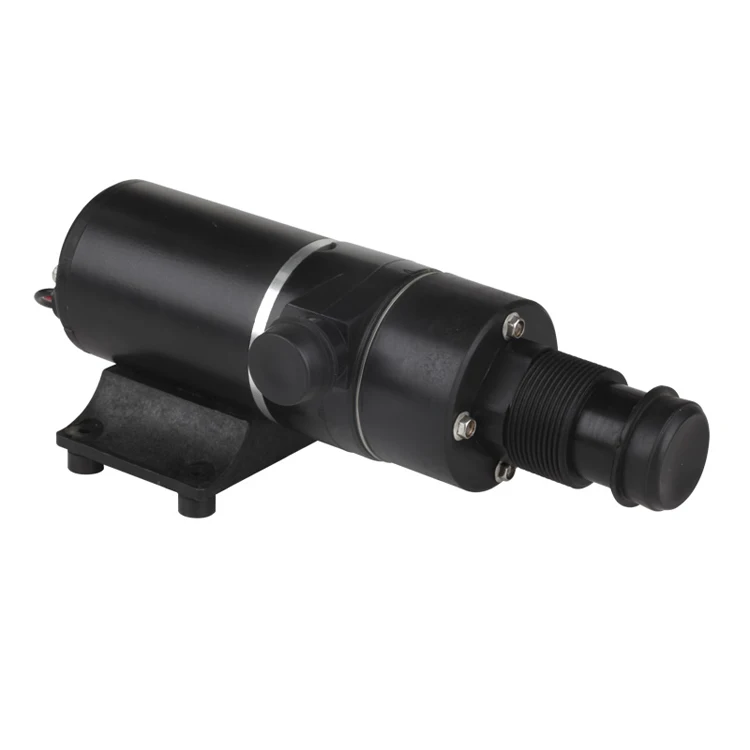 LifeSRC Macerator Waste Water Pump 12V 12 GPM New Anti-Clog Feature for RV Marine Trailer Toilet Sewer Self Priming